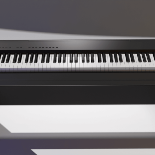 Digital Klavier yamaha p95 Tastatur Yamaha 95 90 Musik 3D print model - Mito3D