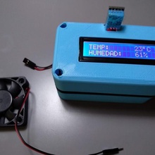 digital-thermometer-fan control verschiedene diy 3d print model - Mito3D