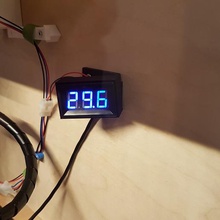 digital thermometer holder tool enclosure temperature electronics 3d print model - Mito3D