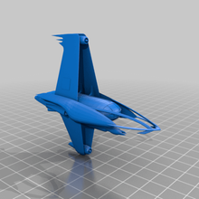 dilgar ocelot advanced fighter game toy babylon 5 babylon5 3d print model - Mito3D