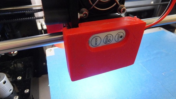 regulador intensidad alojamiento red a6 caliente final ligero herramientas potenciar 3d impresora accesorios 3d print model - Mito3D