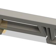vacarme rail monter pcb wago 280 outil électronique 3d print model - Mito3D
