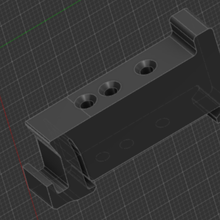 Lärm Schiene montieren Schraube anschließen eg Router Fritzbox Werkzeug Dinrail Installation Hutschiene 3d print model - Mito3D