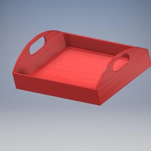 dinette tray other game service 3d print model - Mito3D