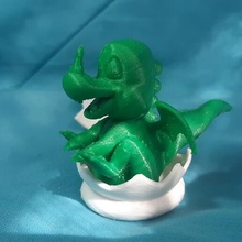 Dino Baby 3d Dinosaurier Spielzeug 3d print model - Mito3D
