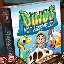 dino meeples dinos nicht zusammengebaut Spiel Spiele seine Figur kickstarter Dinosaurier Brettspiel Zubehör boardgames 3d print model - Mito3D