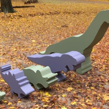 dino meeples oyun Dinozor dinozorlar Zindanlar ejderhalar meeple oyunlar 3d print model - Mito3D