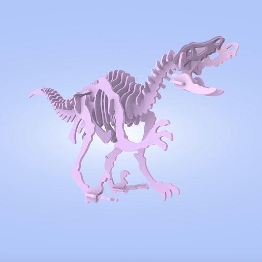 dino giocattolo 3D print model - Mito3D