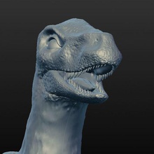 dino velociraptor gadget animal jurassic park premier travail bien fait la qualité de l' jouet 3d print model - Mito3D