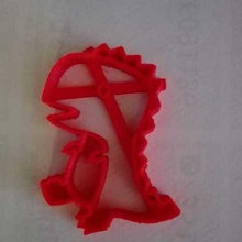 dinos cookie cutter dinosauri bambino casa 3d print model - Mito3D