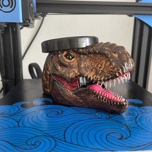 dinosaure rex dinosaures 3d print model - Mito3D
