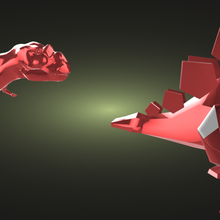 dinosaurio 2 3d print model - Mito3D