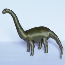 dinossauro bjd vários brinquedo diplodoco 3d print model - Mito3D