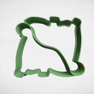 dinosaur bread cutter cookie cutters stl molds slicer shaped dino 3d print model - Mito3D