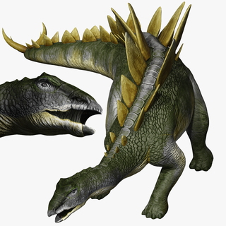 dinossauro Stego 3d modelo animado liquidificador 3ds max cinema 4d fbx maya unidade irreal obj raptor pró animais criaturas Espinho natureza realista dinossauros ri bípede predador gigante jurássico 3d print model - Mito3D