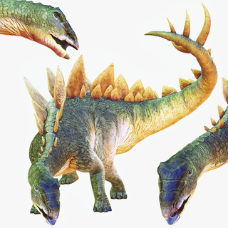 dinosauro stego 3d modello raptor animato miscelatore 3ds max cinema 4d fbx maya unità irreale obj animali creature spino natura realistico dinosauri ri bipede predatore gigante giurassico 3d print model - Mito3D