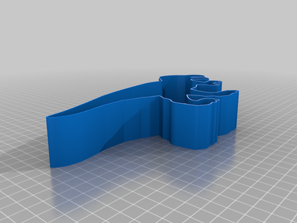 dinosaur icon 0046 nestable box v2 thing 3d print model - Mito3D