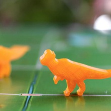 dinosaur island pachycephalosaurus jeu de plateau des jeux société les dinosaures 3d print model - Mito3D