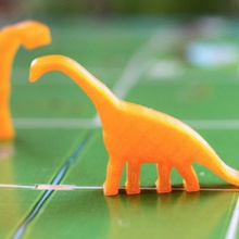 Dinosaurier-Insel plateosaurus Spiel Brettspiel boardgames Dinosaurier 3d print model - Mito3D
