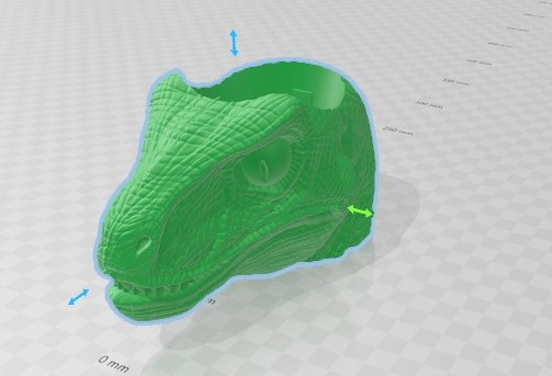 dinosaurio compañero 3D print model - Mito3D
