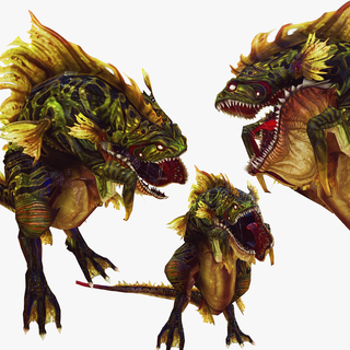 dinosaurio raptor 3d modelo animado licuadora 3ds max cine 4d fbx maya unidad irreal obj verde monstruo animales criaturas personas naturaleza realista dinosaurios ri bípedo depredador gigante jurásico 3d print model - Mito3D