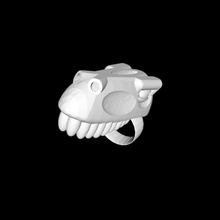 dinosauro anello gioielli braccialetto gioiello accessorio la collana giocattolo figurina l'arma 3d print model - Mito3D