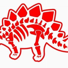 Dinozor stegosaurus kurabiye fondan kesici işaretleyici 3d print model - Mito3D
