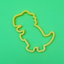 dinosaur t-rex cookie cutter cutters bakery fondant trex 3d print model - Mito3D
