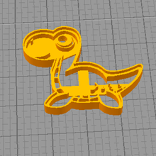 dinosaurs various cookie cutter 3d print model - Mito3D
