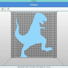dinosaures 3d silhouettes 3d print model - Mito3D