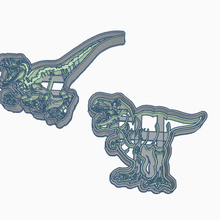 dinosaurs cookie cutters dinosaur fossil cutter cookies cortadores de galleta cortantes galletas moldes para 3d print model - Mito3D