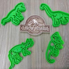 dinosaurs fosil art cut fossil dinosaur biscuits cutting cookie cutter crackers 3d print model - Mito3D