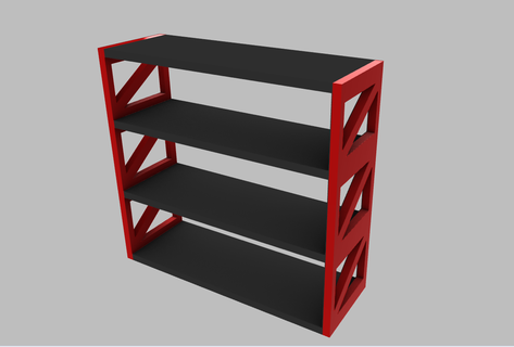 diorama garagem estante 1 64 escala diecast hotwheels caixa fósforos 3d print model - Mito3D