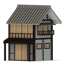 diorama miniatura asiático casa Arte juguete sucursales 3d print model - Mito3D