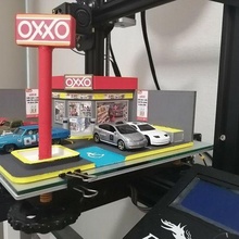 diorama oxxo architecture shop 3d print model - Mito3D