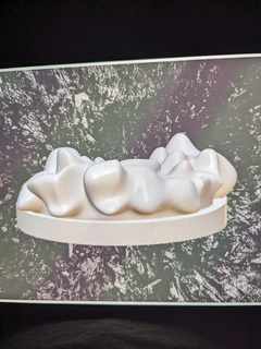 diorama reliefs modèle pierres montagnes vagues sols base 3d print model - Mito3D