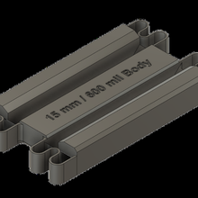daldırma ic toplu iğne düzleştirici araç 15mm 600 yonga cips düzeltmek mutluluk çamlar iğneler elektronik 3d print model - Mito3D