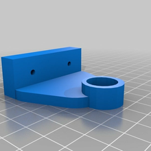 direct conduire filament guider horizontal monter 3d_printing 3d print model - Mito3D