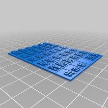 kutusu etichetta 1 personalizzato tool_holders_boxes 3d print model - Mito3D