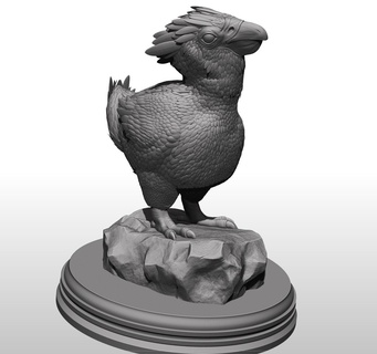 diricawl stl files 3d printing harry potter animal tabletop hogwarts beast bird 3d print model - Mito3D