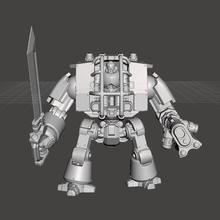 disabled space marine 3d print model - Mito3D