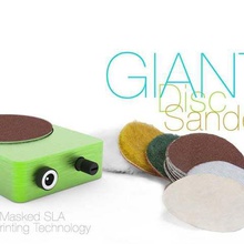 disco sander gigante vari hobby 3d print model - Mito3D