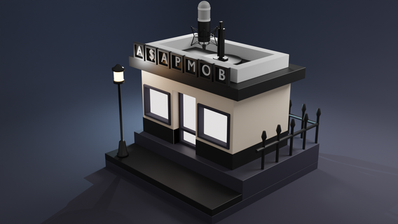 discografia casa arquitetura modelagem 3d liquidificador 3d print model - Mito3D