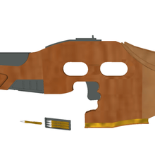keşif 3 Kreyshan tüfek tamir etmek bilimkurgu Yıldız Savaşları Yazdır yazdırılabilir discovery3 silah Fleshgun 3d print model - Mito3D