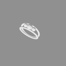 discreet ring jewelry 3d print model - Mito3D