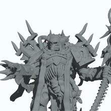 disgusting rotten mage warhammer 40k wh40k 40000 wargaming death guard plaguecaster sorcerer tabletop miniature plague proxie nurgle wizard zombie rpg character chaos 3d print model - Mito3D