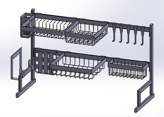 dish drainer rack 3d print model - Mito3D