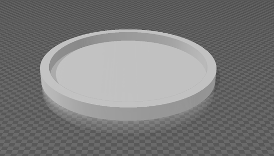 piatto mettere vaso tazza 3d print model - Mito3D
