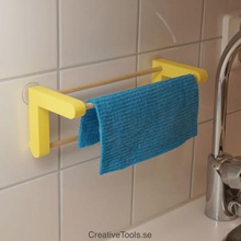dishcloth hanger 3d-printable home dishes dry dryer kitchen sink washing 3d print model - Mito3D
