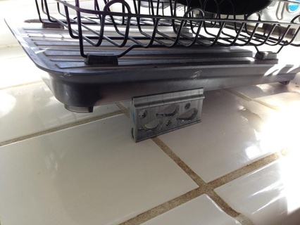 dishrack foot improved kitchen dining 3d print model - Mito3D